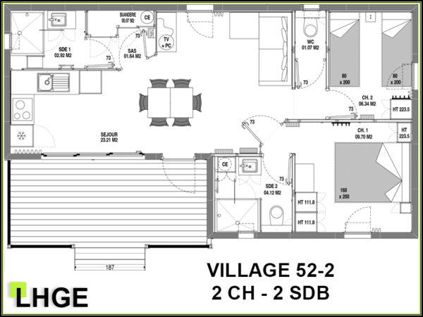 CHALET 50-2 2CH (C-003) – Image 13