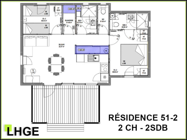 CHALET 51-2 2CH (C-004) – Image 13