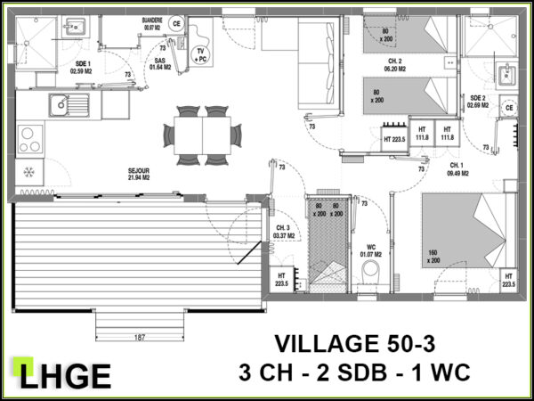 CHALET 50-3 3CH (C-005) – Image 8